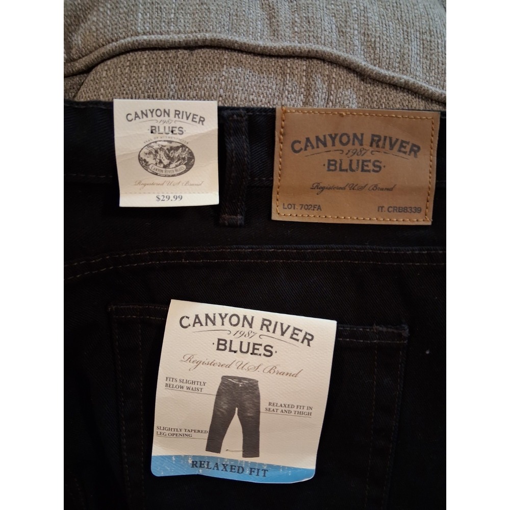 NWT Canyon‎ River Blues Mens Bmack Jeans Relaxed Fit 40×32